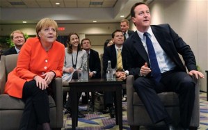 各國元首歐盟峰會期間抽空看德國對意大利比賽直播