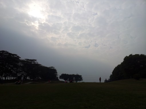 還好一切大步檻過，最後可以好好的打番場波