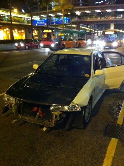 後面架車頭超級重創