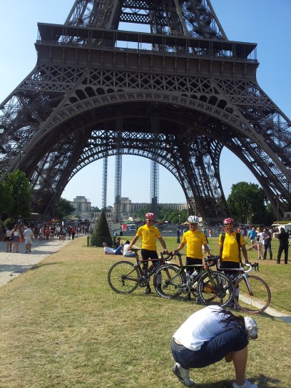 專程飛去巴黎的香港單車迷