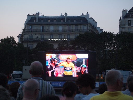 這年度環法的總冠軍 Chris Froome！