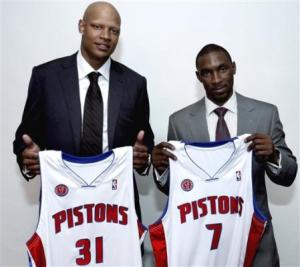 750萬一年的 Charlie Villanueva、1100萬一年的 Ben Gordon