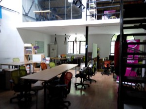 當日專門去參觀上海的 coworking space