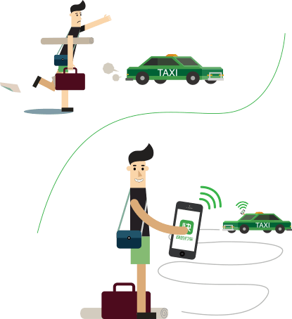 「快的」近日積極攻打香港市場