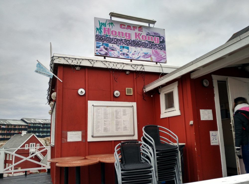 Hong Kong Cafe at Ilulissat!