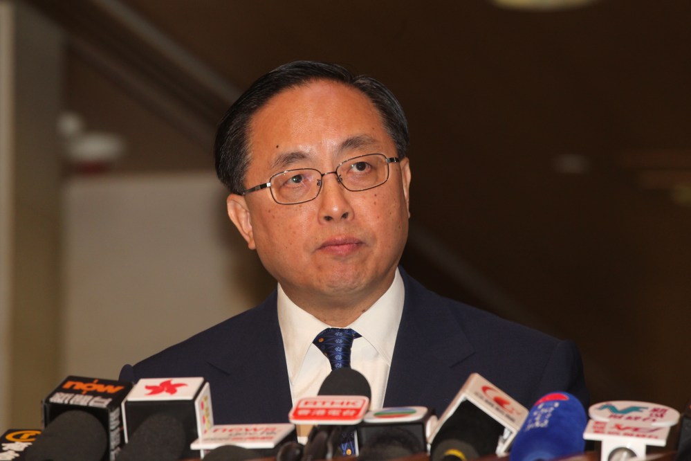 新任創新及科技局局長楊偉雄（何澤攝）