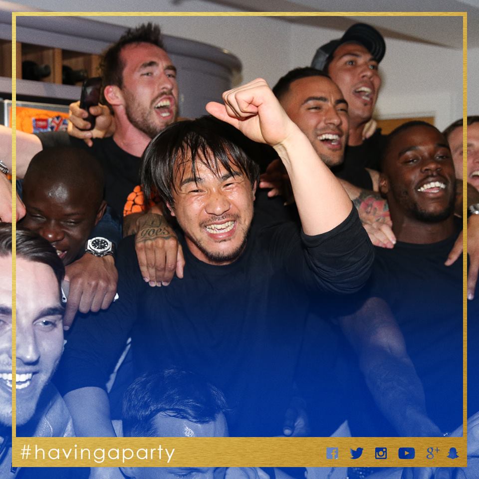 Leicester City wins the Premier League title!